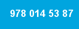 978 014 53 87 978 014 53 87